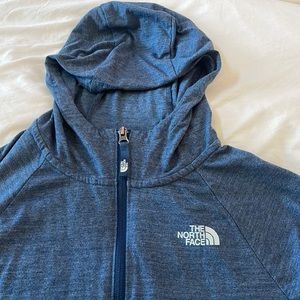 The north face girls Xl  blue jacket